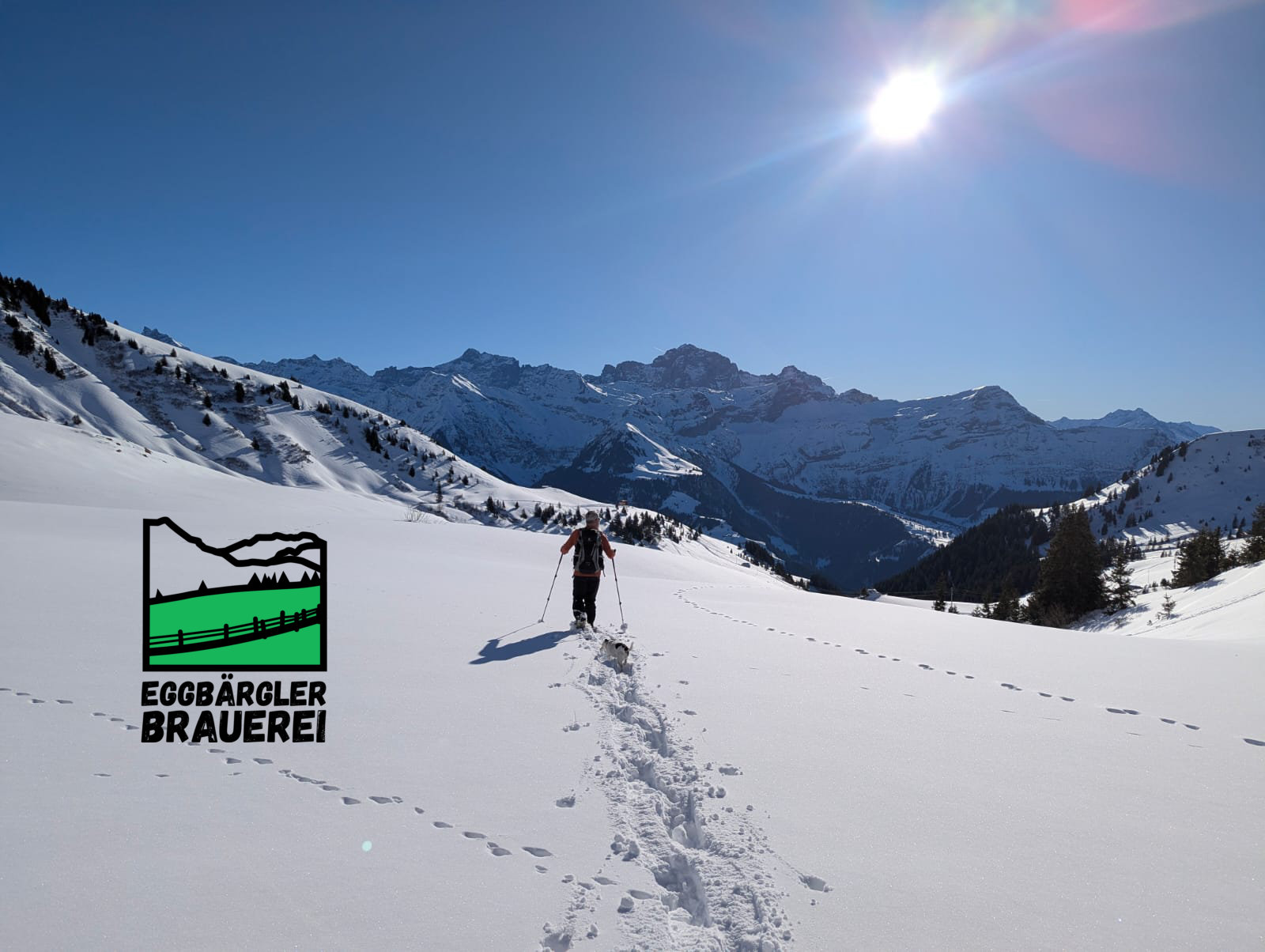 Schneeschuhwanderung mit Brauerei Besichtigung
